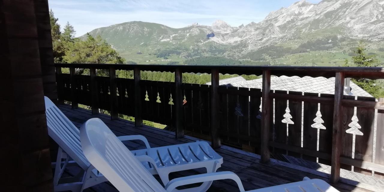 Chalet Aneloup Vue D'Exception A La Joue Du Loup Saint-Étienne-en-Dévoluy Εξωτερικό φωτογραφία